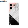 Handyhülle Für Xiaomi Redmi Note 13 Pro 5G Rückseite Niedlich Stoßfest Weich Klar Silikon TPU Für Redmi Note13 Note 13 Pro Funda