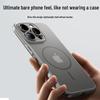 SHIYONG Magsafe Frosted Genomskinligt iPhone-skal