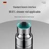High-Pressure Single Nozzle Shower Head Set