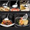 Kitchen Stainless Steel Kitchenware Four Piece Set, Thickened Spatula, Soup Spoon, Outdoor Kitchenware