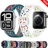 Elastische Nylonband voor Apple watch 10 band 44mm 40mm 49mm 45mm 41mm 46mm correas armband iWatch serie 3 5 6 se 7 8 9 ultra 2
