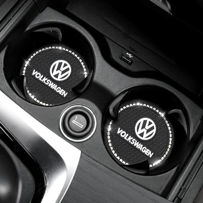 2025 Hot 1/2/4pcs Car Water Cup Bottle Holder Anti-slip Pad For Volkswagen VW GTI Polo Golf Passat Tiguan Arteon Taigo Caddy Jet