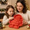 Resin Art Supplies for Beginners Christmas Stepping Stone Mold, Silicone Tree Santa Wreath Gingerbread Man Design, Handmade Gift Creation Tool