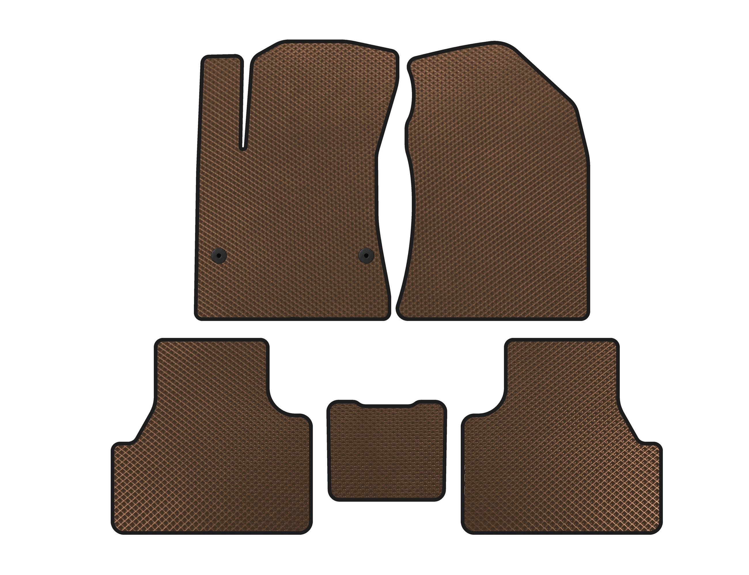 

EVA mats (Electro, Brown) for Hyundai Kona 2017-2023
