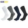 Plus Size Man Toe Socks Long Cotton Compression Mesh Breathable High Tube Sweat-Absorbing Fitness Sport Five Finger Socks Large