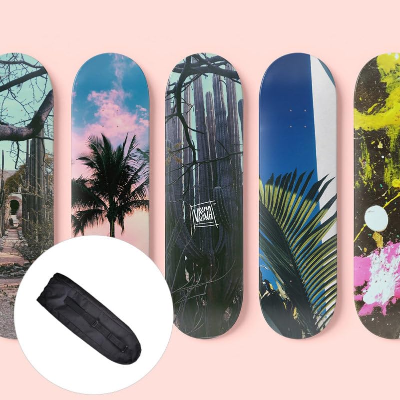 Toyvian Skateboard Thick 600D Skateboard Deck Skateboard Case System Waterproof Bag, Bag, Cover, Backpack, Case, High-Performance