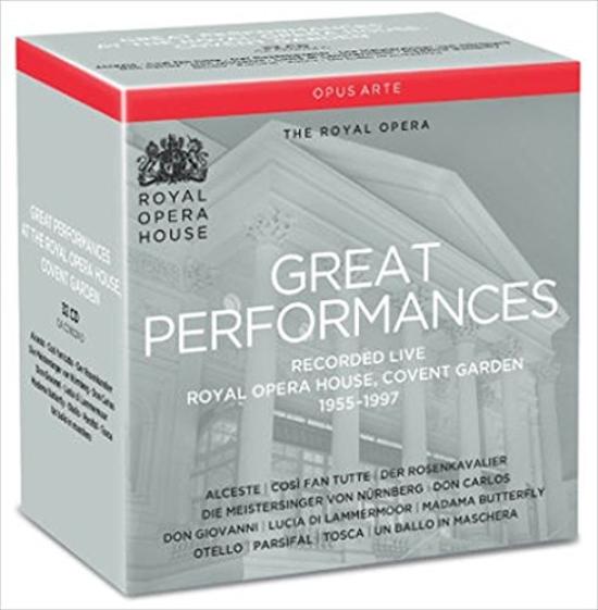 Royal Opera Great Performances Live At the Royal Opera Covent Garden - House, 1955-1997 [32CDs]