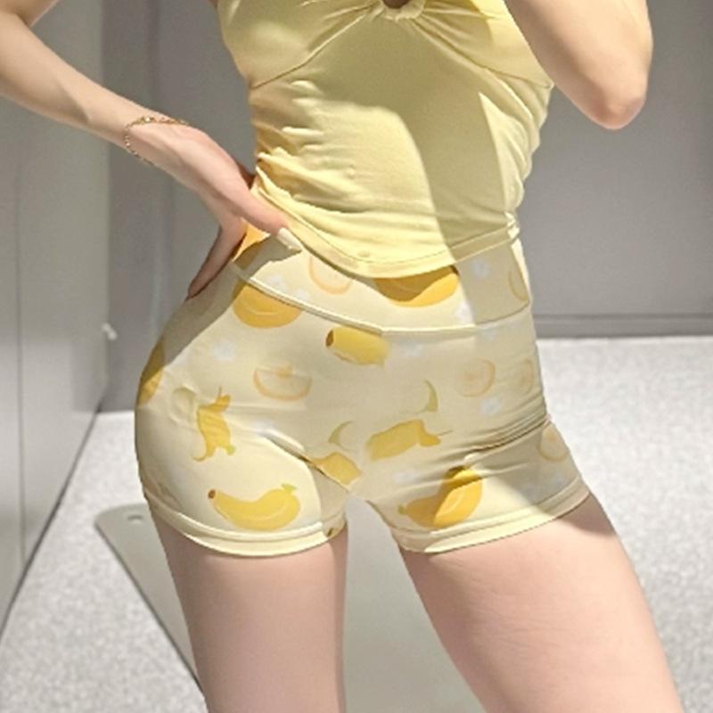 

Женские цветные шорты для йоги и бега с высокой талией Medium