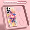 Oil Painting Flower Case For Samsung S26 Ultra S25 FE S24 S24 Plus A57 A37 A17 A56 A36 A16 A55 A35 A15 A54 5G Hybrid Magnetic Matte Cover