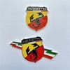 3D Autoaufkleber Emblem Auto Seitenflügel Abzeichen Kofferraum Aufkleber Für Fiat Abarth 500 124 125 595 Punto Bravo Skorpion Styling Zubehör
