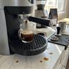 Svart Plast Kaffemaskin Droppbricka Honungskaka Hål Nätbricka Skydd Kaffestation