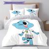Nicole Watterson Pattern Bedding Home Decoration Birthday Gift ( 1 Duvet Cover + 2 Pillowcase, Without Core),fan Merchandise.