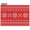 Christmas Table Decorations Kitchen Polyester Washable Place 17.7" Placemats 12.6" x Mats for Pads Dining