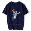 Astronaut Play Moon TShirt Like Basketball Funny Tshirt Childish Dream Cotton Mars T Shirt Unisexs Clothes Oversized Unisex Tops