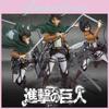 Attack On Titan Figma 15cm Pvc Action Figure Model Levi Eren Mikasa
