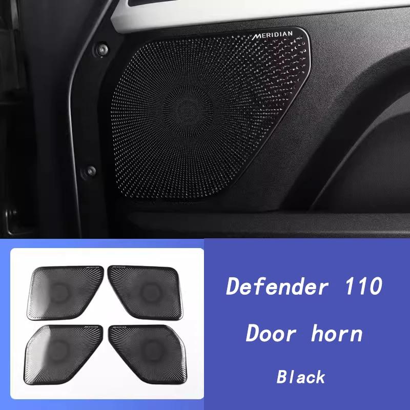 For Land Rover Defender 110 2020-2024 Accessories Car Loudspeaker Decoration Door Horn Cover Speaker Net Protection