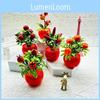Artificial Fruit Tree Bonsai With Injection Molded Design For Home Office Decoration