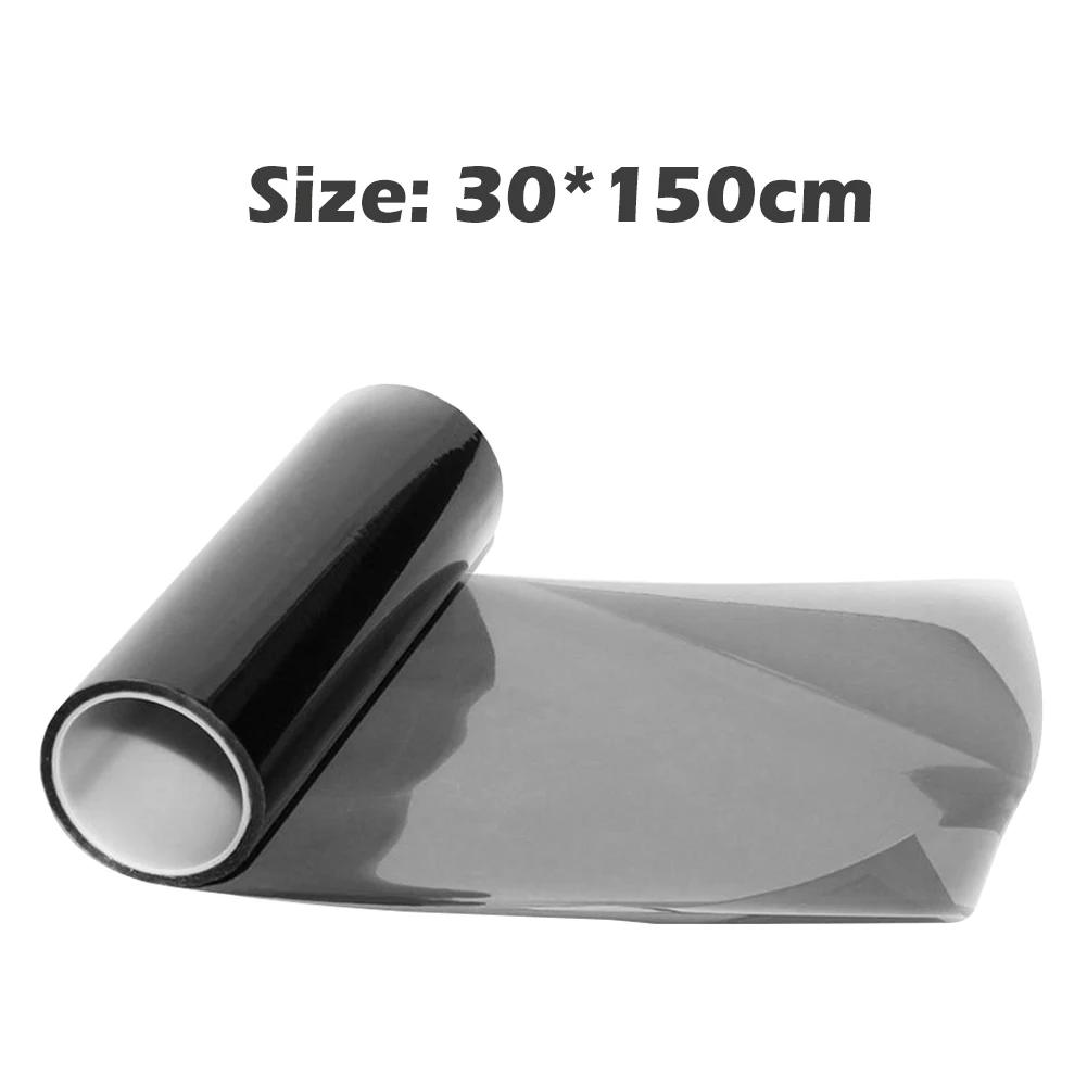 1-10Pcs Car Light Film Car Headlight Fog Light Taillight Smoke Black Vinyl Tint Film Self-Adhesive Auto Vinyl Sticker Car Decor