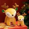 Series Dolls Christmas Bear Xmas Tree Gingerbread Man Deer Plush Toy Decoration