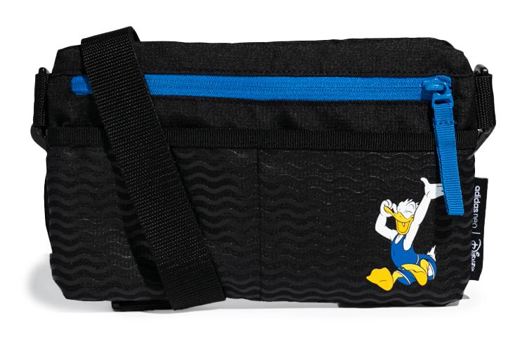 

Adidas Neo Trefoil Polyester Shoulder Bag, Crossbody Bag Regular Unisex Black GK3354