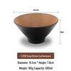Large Frosted Melamine Ramen Bowl - Japanese-Style Restaurant Noodle Bowl for Mala Tang, Luosifen, Soup, and Rice Noodles