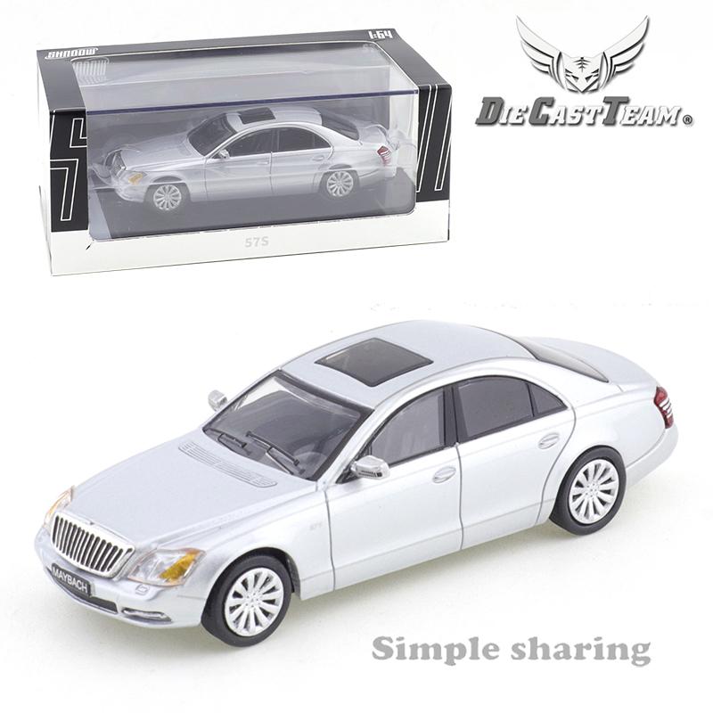 DCT/ SHADOW 1:64 Mercedes-Benz Maybach 57S Alloy Car Model Simulation Collectible Ornament