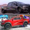 Pickup Striped Style Car Door Side Stickers Retro Vinyl Decals Self-adhesive Auto Body Styling Decorative Decals Accessories