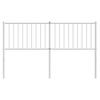 Replacement Headboard Metal White 160 Cm