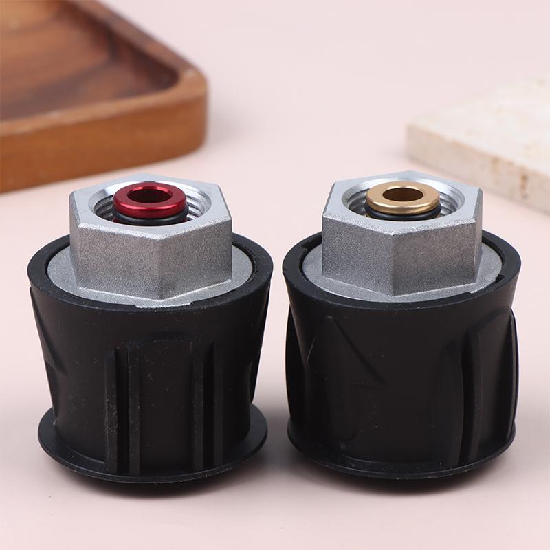 Car Wash Water Spray Head M22-14Mm Quick Connect Adapter For Karcher/Lavor/Nilfisk 2320Psi O-Ring Leakproof Washer Fitting