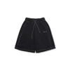 MARRT Pigment Double-Pleat Stitch Half Pants Charcoal