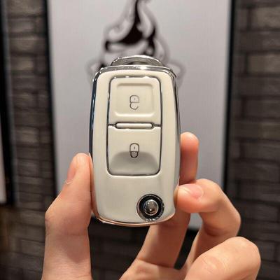 Volkswagen TPU Protective Shell for 2-Button Key - Popular Model