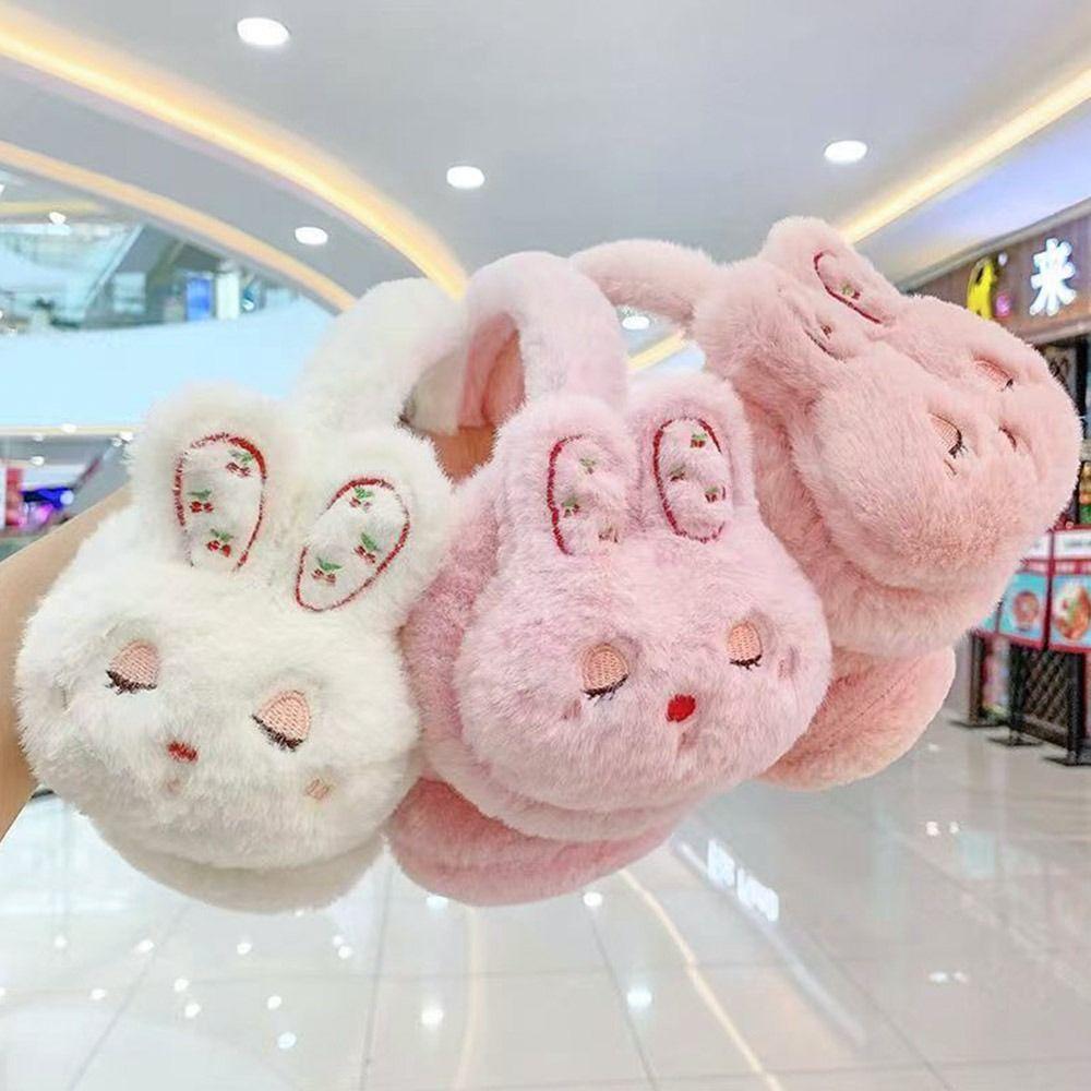 Fluffy Earflaps Warm Ear Warmer Winter Plush Earmuffs for Men Women