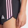 Adidas Shanghai Half Marathon Shorts Three Stripe Color Block Elastic Waist Straight Leg Running Shorts Women Shorts Black IX7772