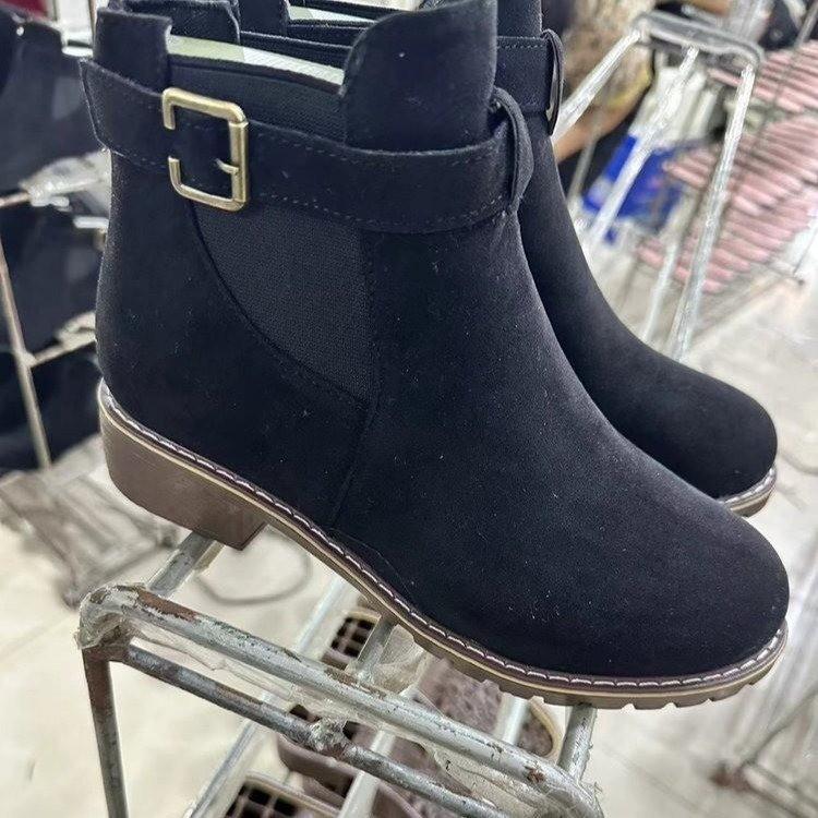 Shoes Women Fashion Low Heel Ankle Boots Comfortable Plus Size Snow Boots for Women Female Platform Boots Botas De Mujer