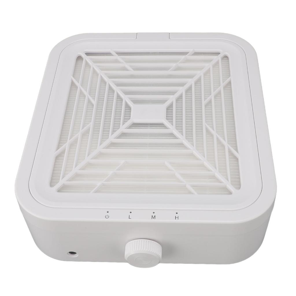 120W Nail Dust Collector Powerful Suction Nail Vacuum Cleaner Electric Nail Dust Suction Fan for