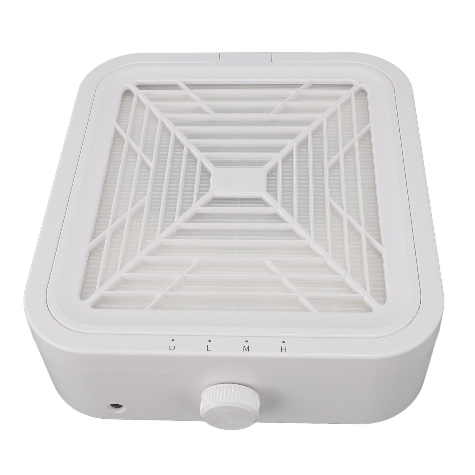 

120 Вт пылесос для ногтей мощный всасывающий пылесос для ногтей электрический вентилятор для всасывания пыли для ногтей US Plug