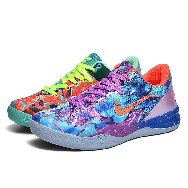 

Внешнеторговые баскетбольные кроссовки 6-го поколения студенческие Kobe6 reverse Green Hornet все звезды боевые ботинки мужские и женские спортивные кроссовки с воздушной подушкой 42
