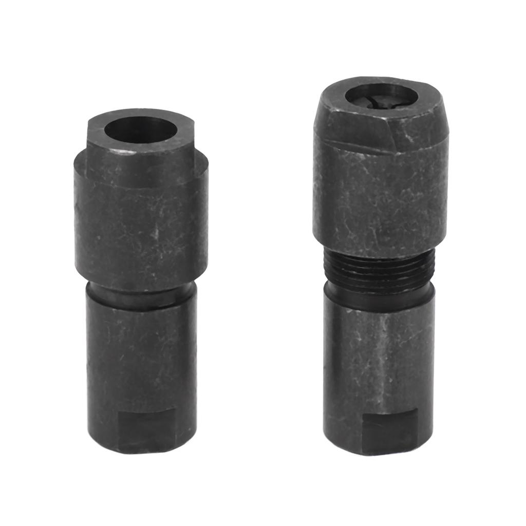 2 Stück Winkelschleifer Umbauadapter Ersatzset 6mm 3mm Schleifer zu Graviermaschine Modifizierter Adapter