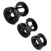 Universeller 101MM 76MM 51MM Spurverbreiterung Schwarz Autoteile Aluminium Lenkradnabenadapter off Boss Kit Lenkradabstandshalter