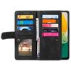 For Samsung Galaxy A05s 4G Cell Phone Case 9 Card Slots Phone Cover Zipper Leather Wallet