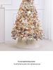 Snowfall White Flocked Christmas Tree - 1.2/1.5/1.8/3m Bare Tree for Home Decoration