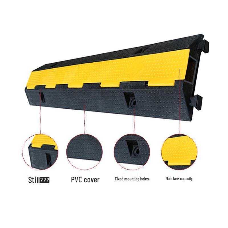Indoor/Outdoor Rubber PVC Cable Protector