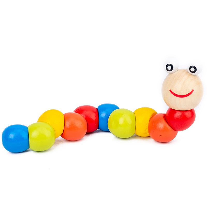 Wooden Educational Building Blocks and Beaded Xylophone Set for Infants and Toddlers – Ideal Children's Day Gift