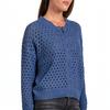 Damen S Lässiger Gestrickter Reißverschluss Pullover Lockerer Sitz Sommerkleidung