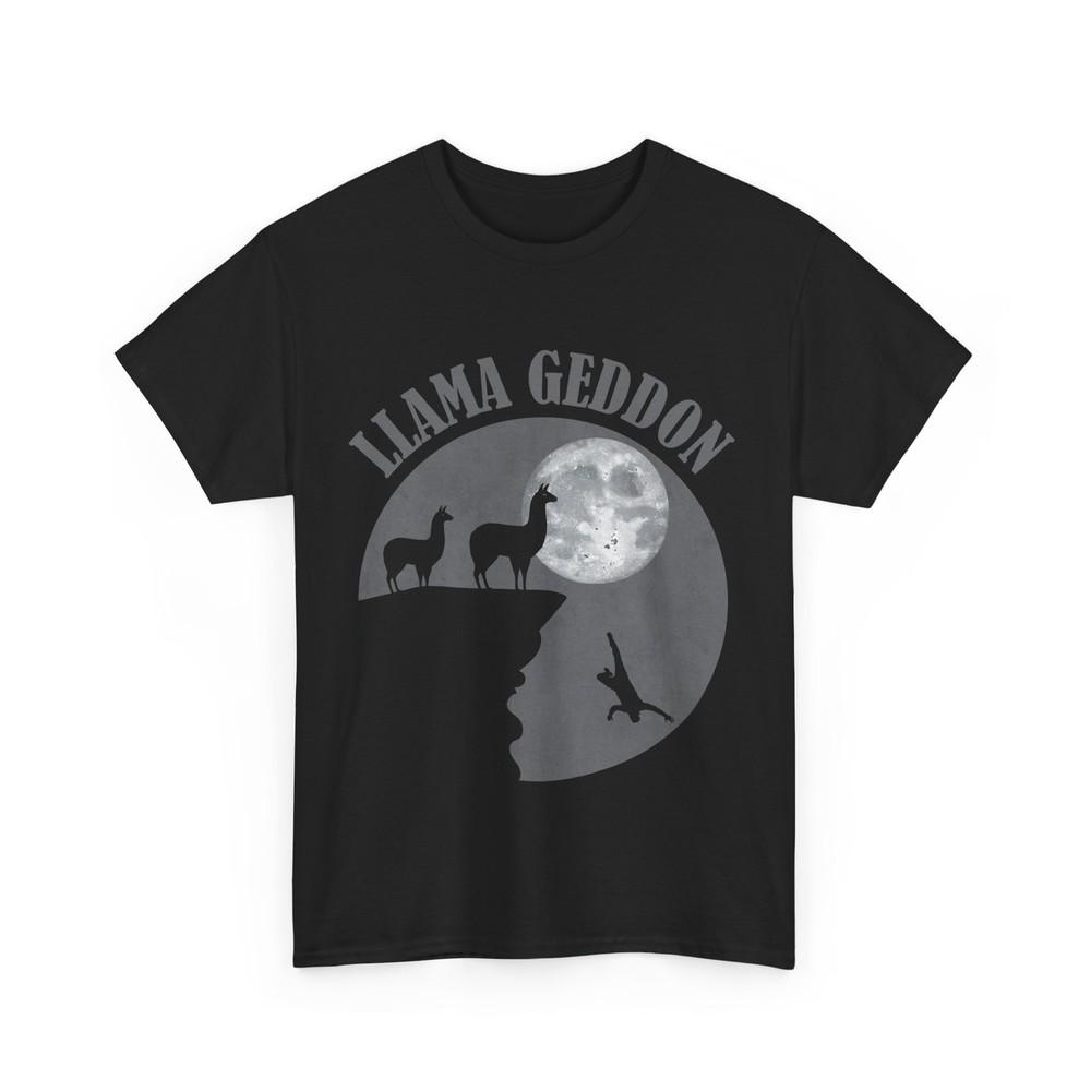Llama Geddon Shirt, Llama Animals Lovers Women Men Zookeeper T-Shirt