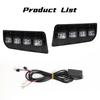 Daytime Running Lights Bumper Lamp For Toyota 4Runner Limited Turn Signal Yellow White