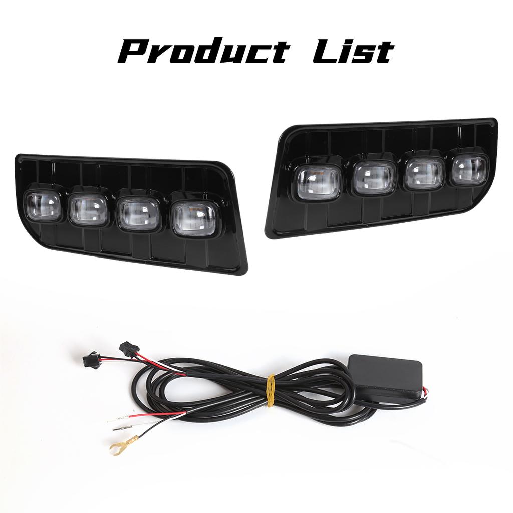 Daytime Running Lights Bumper Lamp For Toyota 4Runner Limited Turn Signal Yellow White