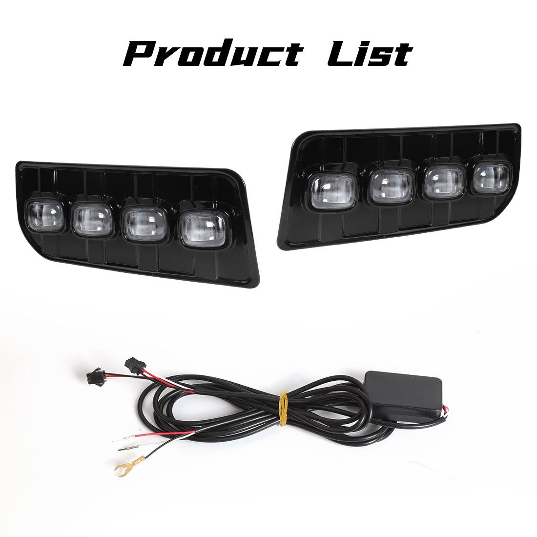 

Дневные ходовые огни DRL, бамперная лампа для Toyota 4Runner 4 Runner Limited LTD 2013 - 2025, указатели поворота, желтые, белые