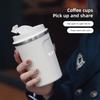 Car Stainless Steel Coffee Cup Thermal Mug Leak-Proof Thermos For MINI JCW Cabrio Cooper Countryman Aceman Clubman Coupe Paceman