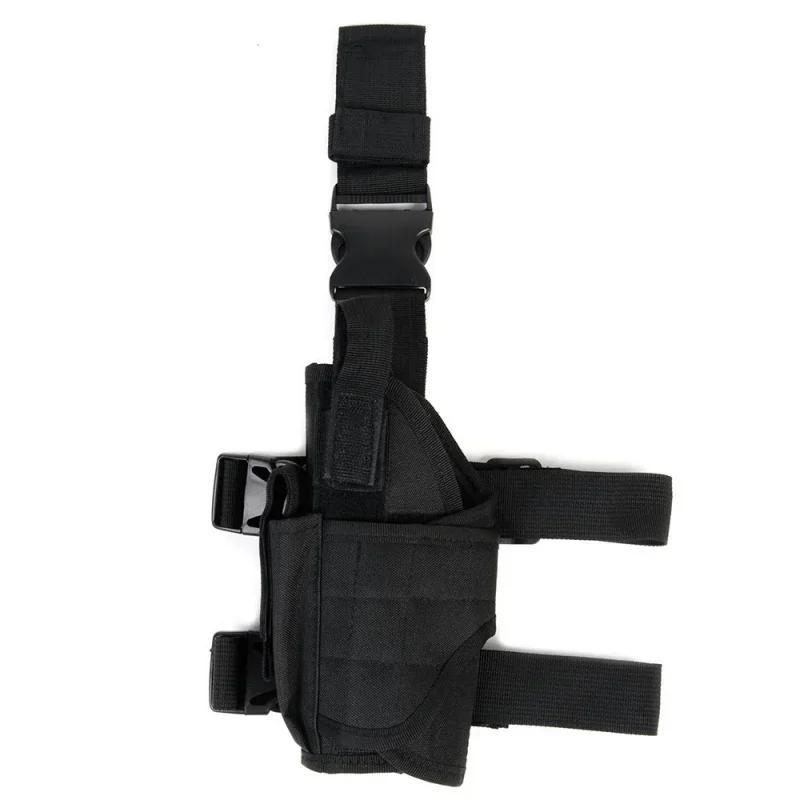 

Універсальна кобура для зброї Tornado Tactical Drop Leg Thigh Gun Right Left Hand Hunting Airsoft Glock Handgun Holder Чехол Кобури для пістолета чорний